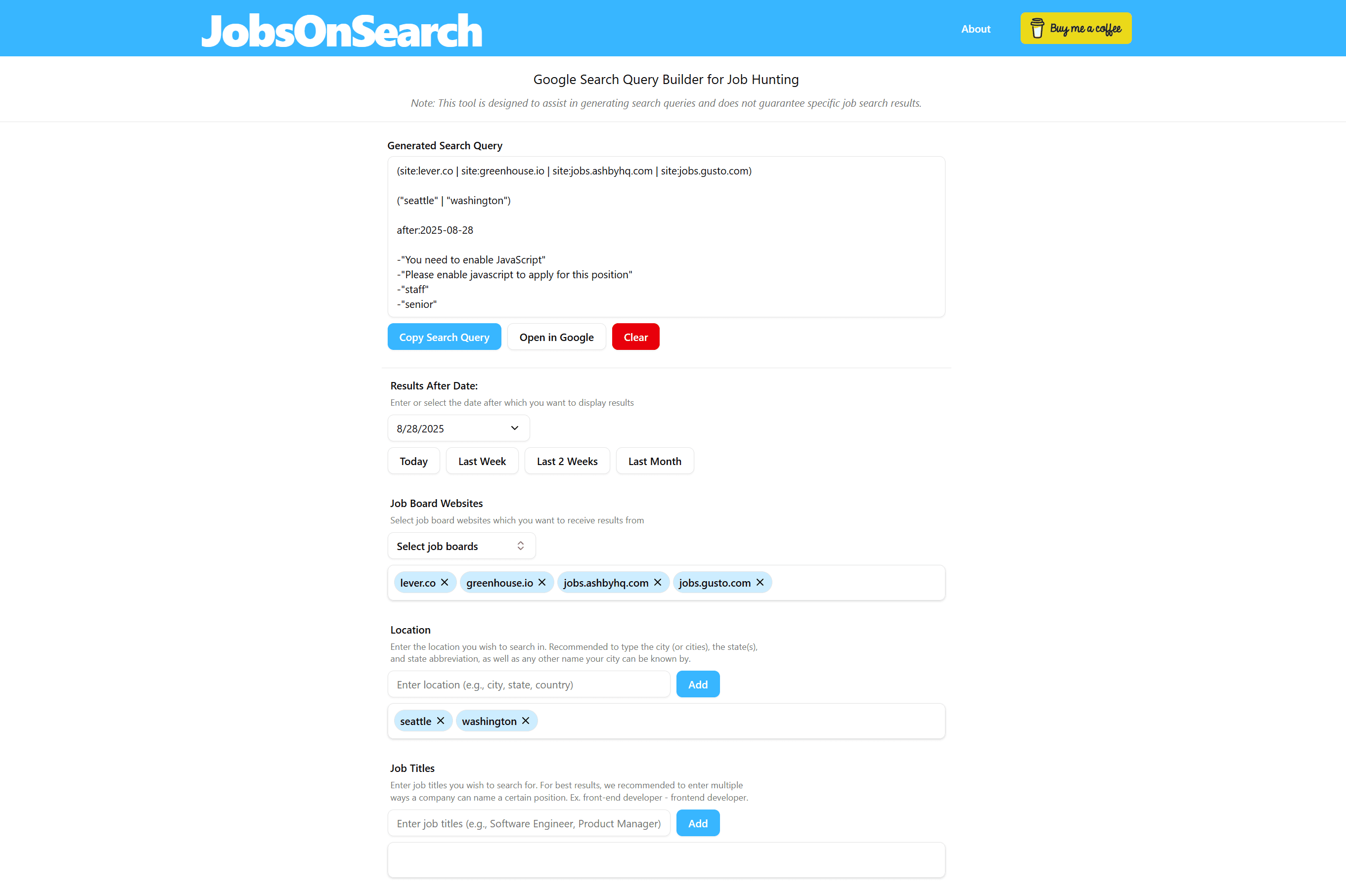 JobsOnSearch